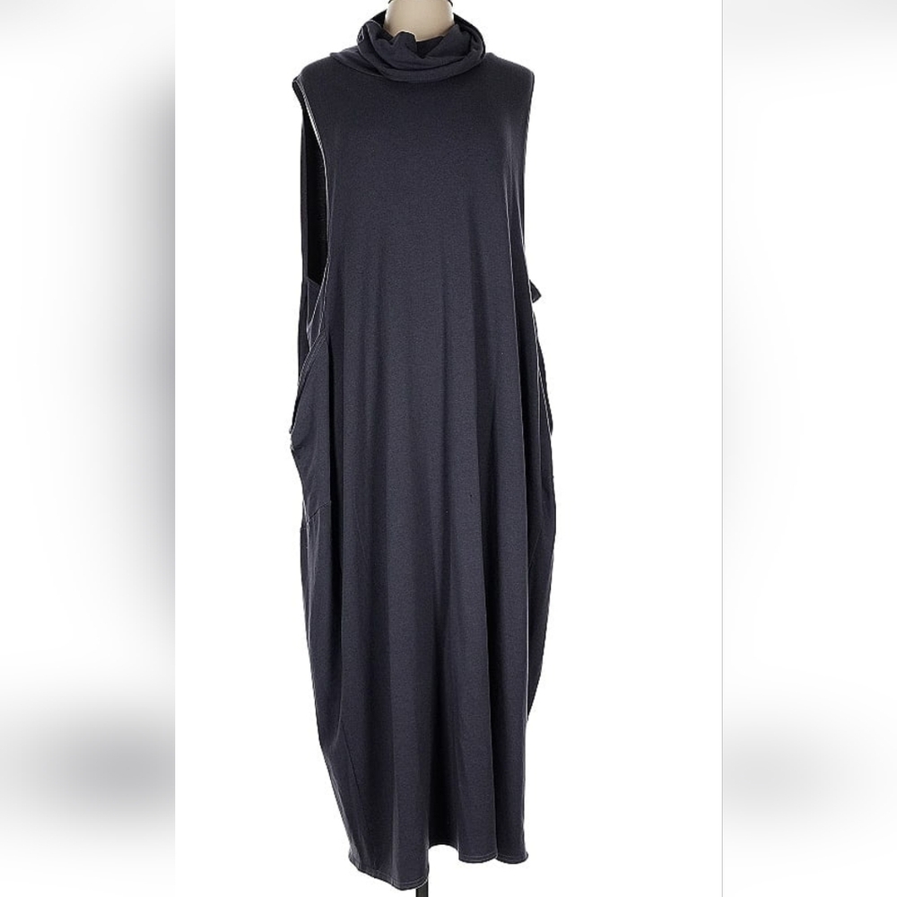 Lisa Bayne Sleeveless Turtleneck  Maxi Dress XL